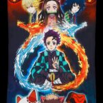 Demon Slayer Tapestry
